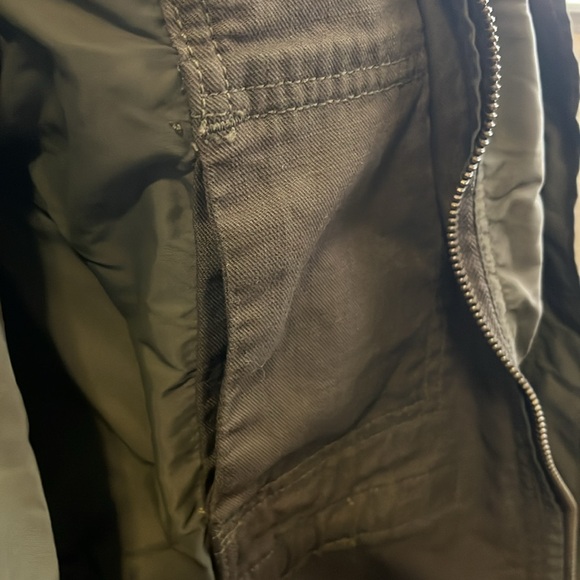 Lucky Brand Women’s Juniors Sz M Cargo Olive Green Jacket - Picture 10 of 10